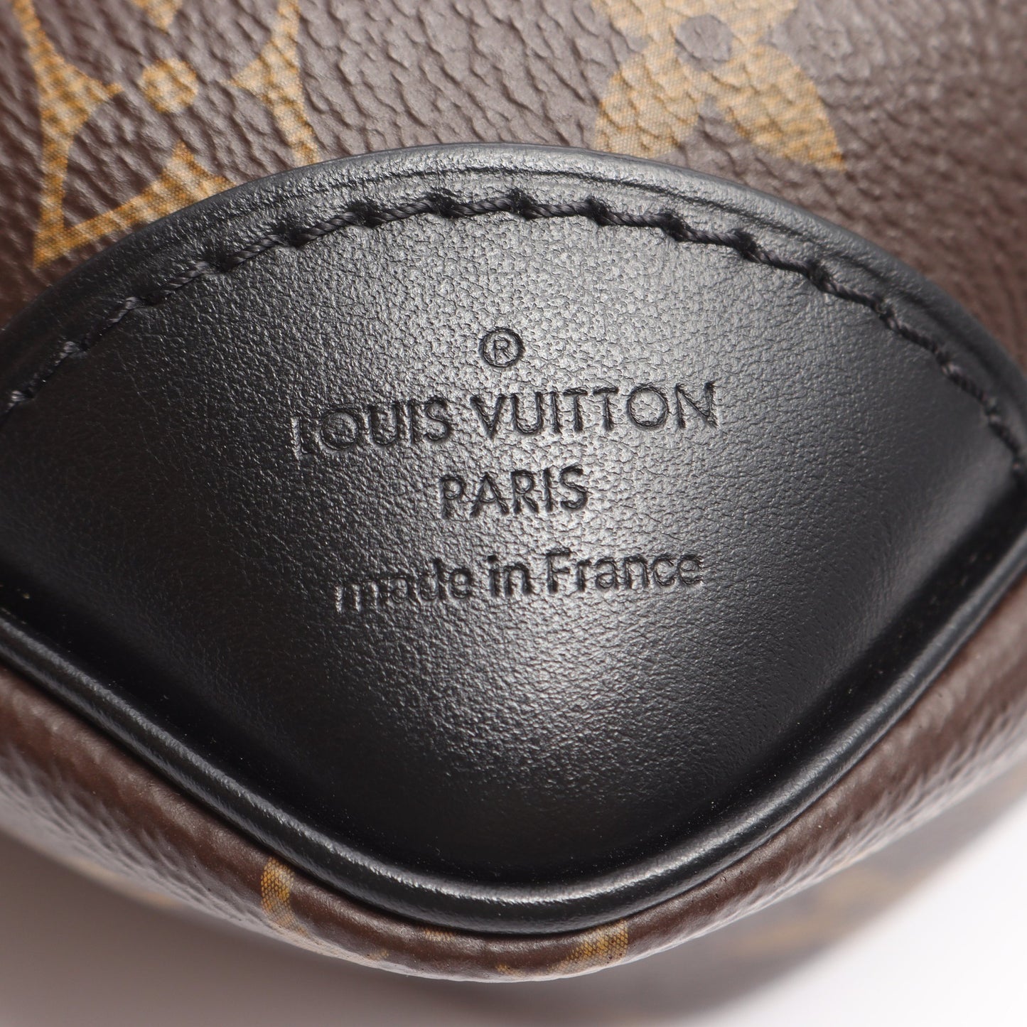 オデオン NM PM モノグラム ノワール ショルダーバッグ PVC レザー ブラウン ブラック ルイヴィトン バッグ LOUIS VUITTON