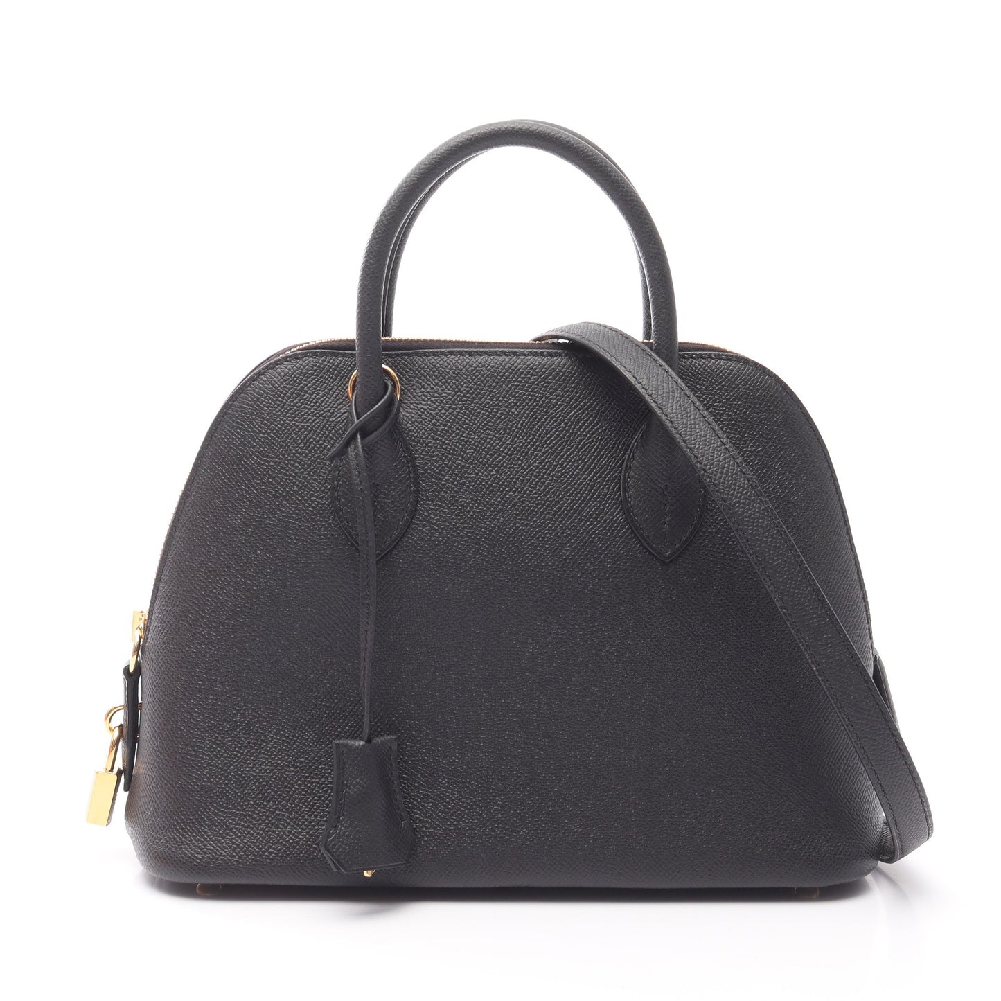 ボリード1923 25 ハンドバッグ ヴォーエプソン ブラック ゴールド金具 2WAY W刻印 エルメス バッグ HERMES
