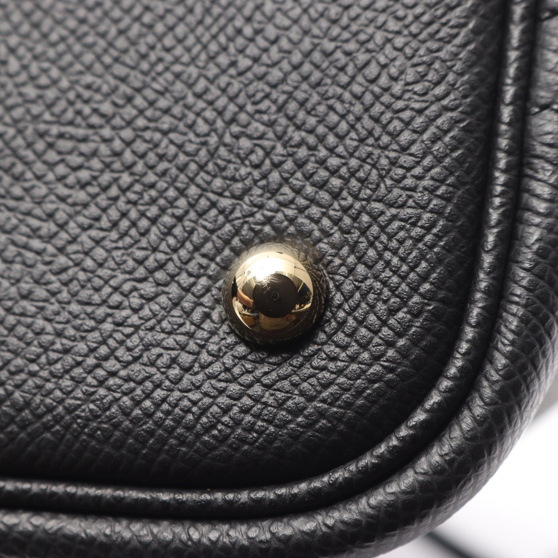 ボリード1923 25 ハンドバッグ ヴォーエプソン ブラック ゴールド金具 2WAY W刻印 エルメス バッグ HERMES