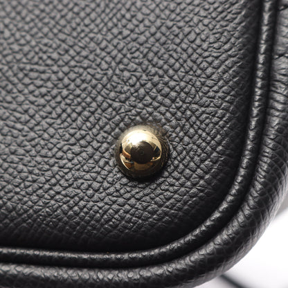ボリード1923 25 ハンドバッグ ヴォーエプソン ブラック ゴールド金具 2WAY W刻印 エルメス バッグ HERMES