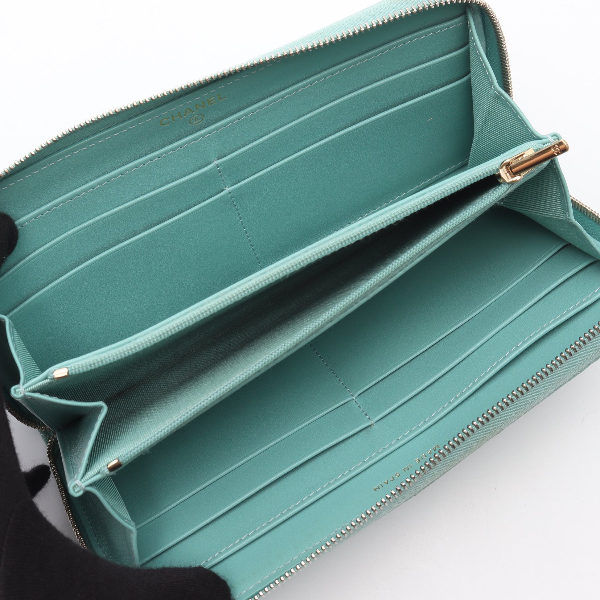 クラシック ロング ジップ ウォレット マトラッセ ラウンドファスナー  