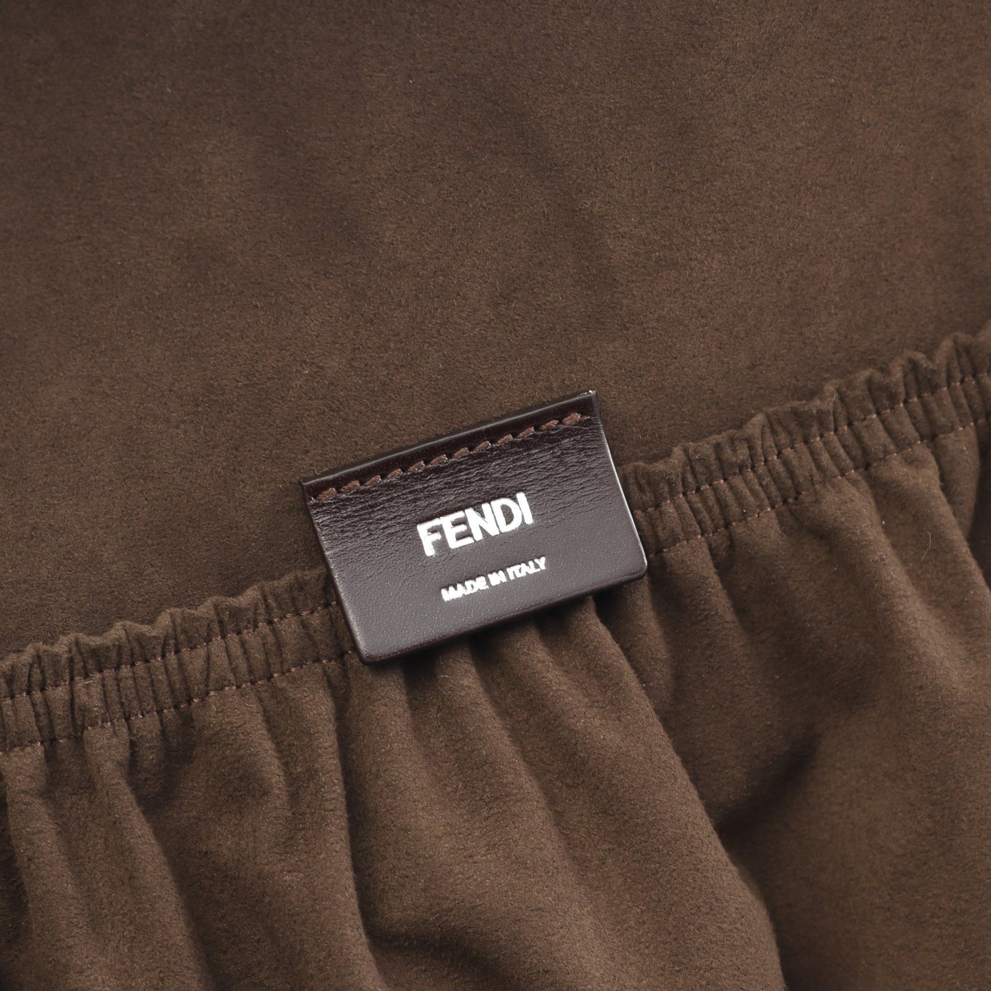 ズッカ トランクケース PVC レザー ブラウン マルチカラー 2WAY フェンディ バッグ FENDI