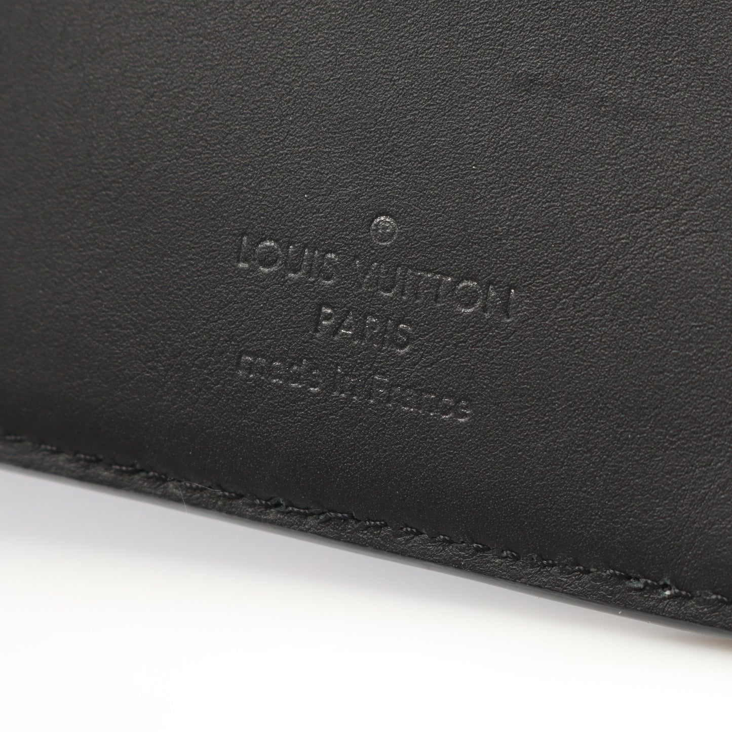 ポルトフォイユブラザ アエログラム 二つ折り長財布 レザー ブラック ルイヴィトン 財布・小物 LOUIS VUITTON