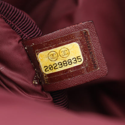 コココクーン バックパック リュックサック ナイロン レザー ブラック シルバー金具 シャネル バッグ CHANEL
