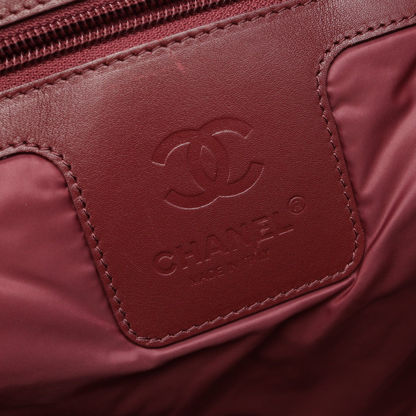 コココクーン バックパック リュックサック ナイロン レザー ブラック シルバー金具 シャネル バッグ CHANEL