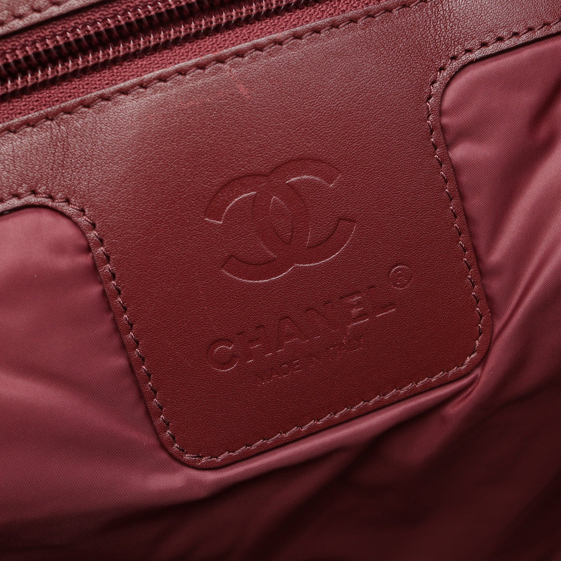 コココクーン バックパック リュックサック ナイロン レザー ブラック シルバー金具 シャネル バッグ CHANEL
