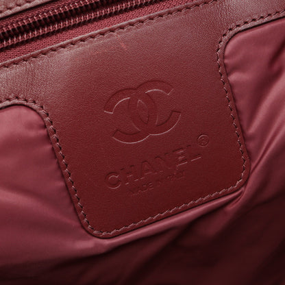 コココクーン バックパック リュックサック ナイロン レザー ブラック シルバー金具 シャネル バッグ CHANEL