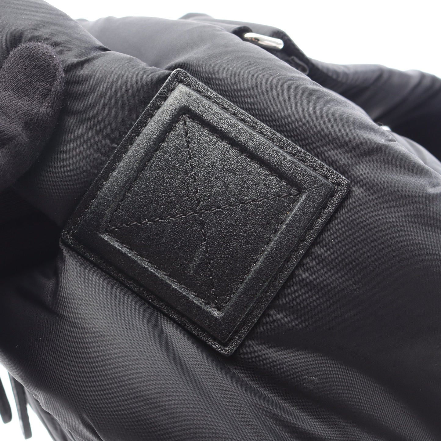 コココクーン バックパック リュックサック ナイロン レザー ブラック シルバー金具 シャネル バッグ CHANEL