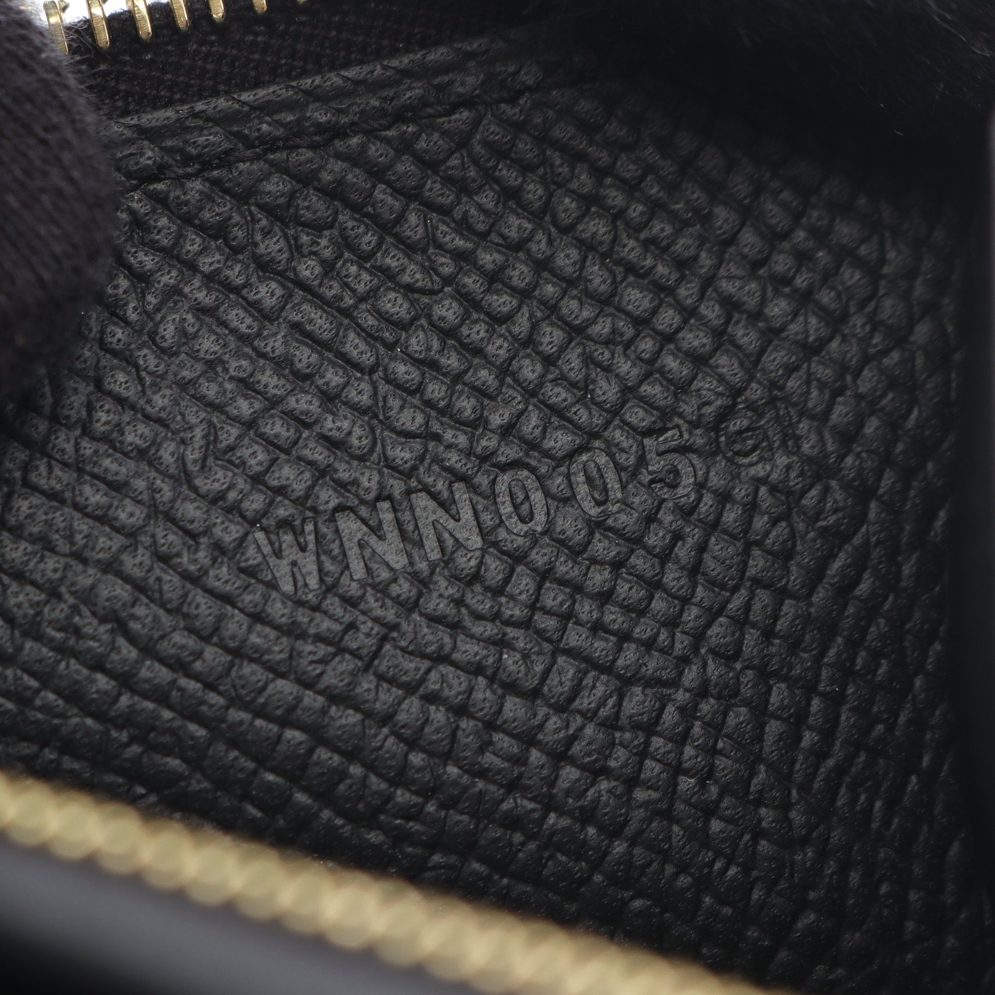 ベアンコンパクト 二つ折り財布 ヴォーエプソン ブラック ゴールド金具 W刻印 エルメス 財布・小物 HERMES