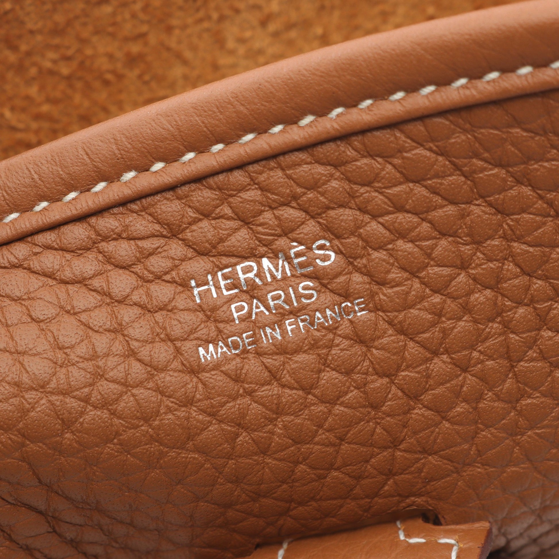 エヴリン 3 トロワ PM ゴールド ショルダーバッグ トリヨンクレマンス ライトブラウン シルバー金具 W刻印 エルメス バッグ HERMES