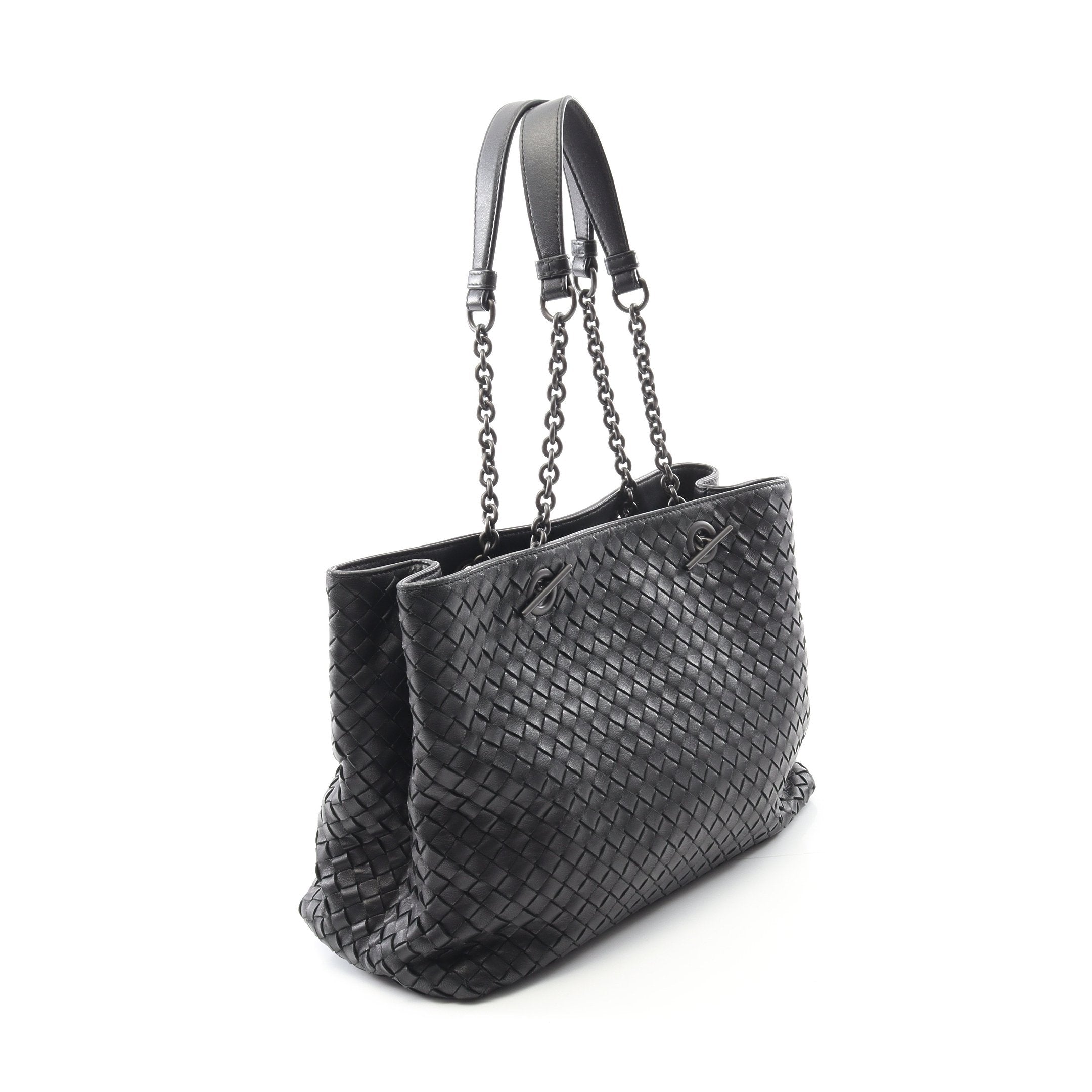 ボッテガヴェネタ イントレチャート トートバッグ　レザー 肩掛け 大容量 Bottega veneta ボッテガヴェネタ トートバッグ イントレ