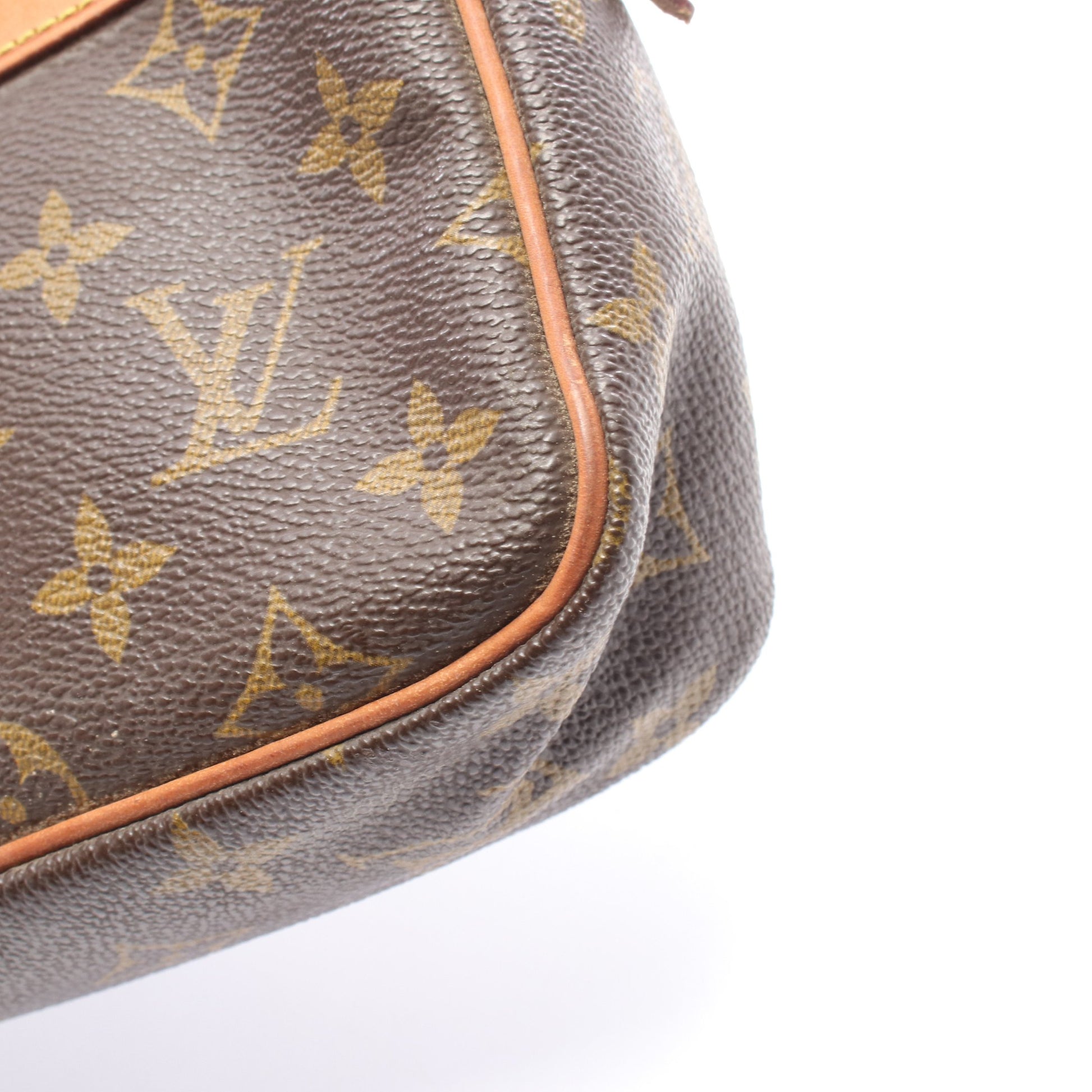 コンピエーニュ23 モノグラム クラッチバッグ セカンドバッグ PVC  