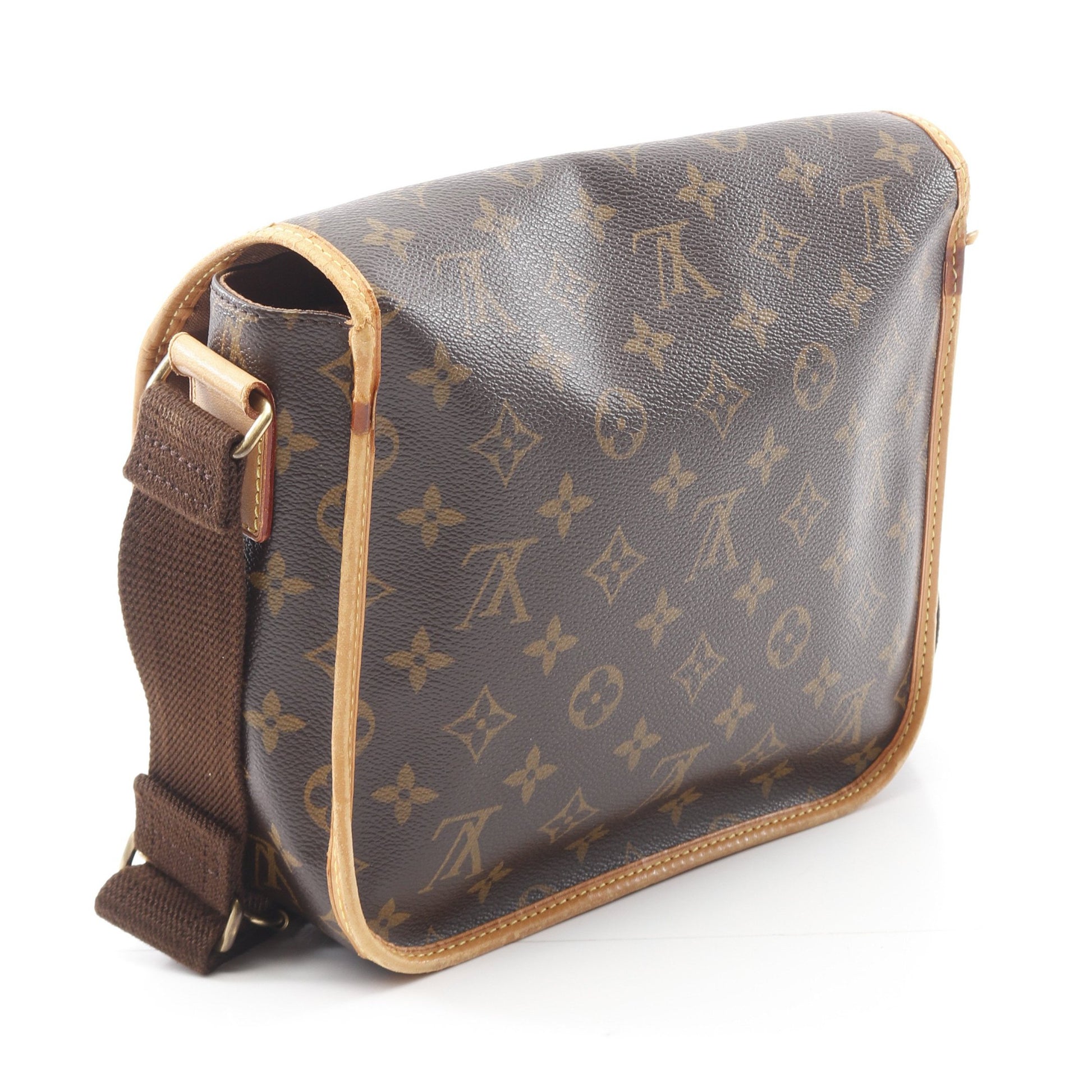 メッセンジャーPM ボスフォール モノグラム ショルダーバッグ PVC レザー ブラウン ルイヴィトン バッグ LOUIS VUITTON
