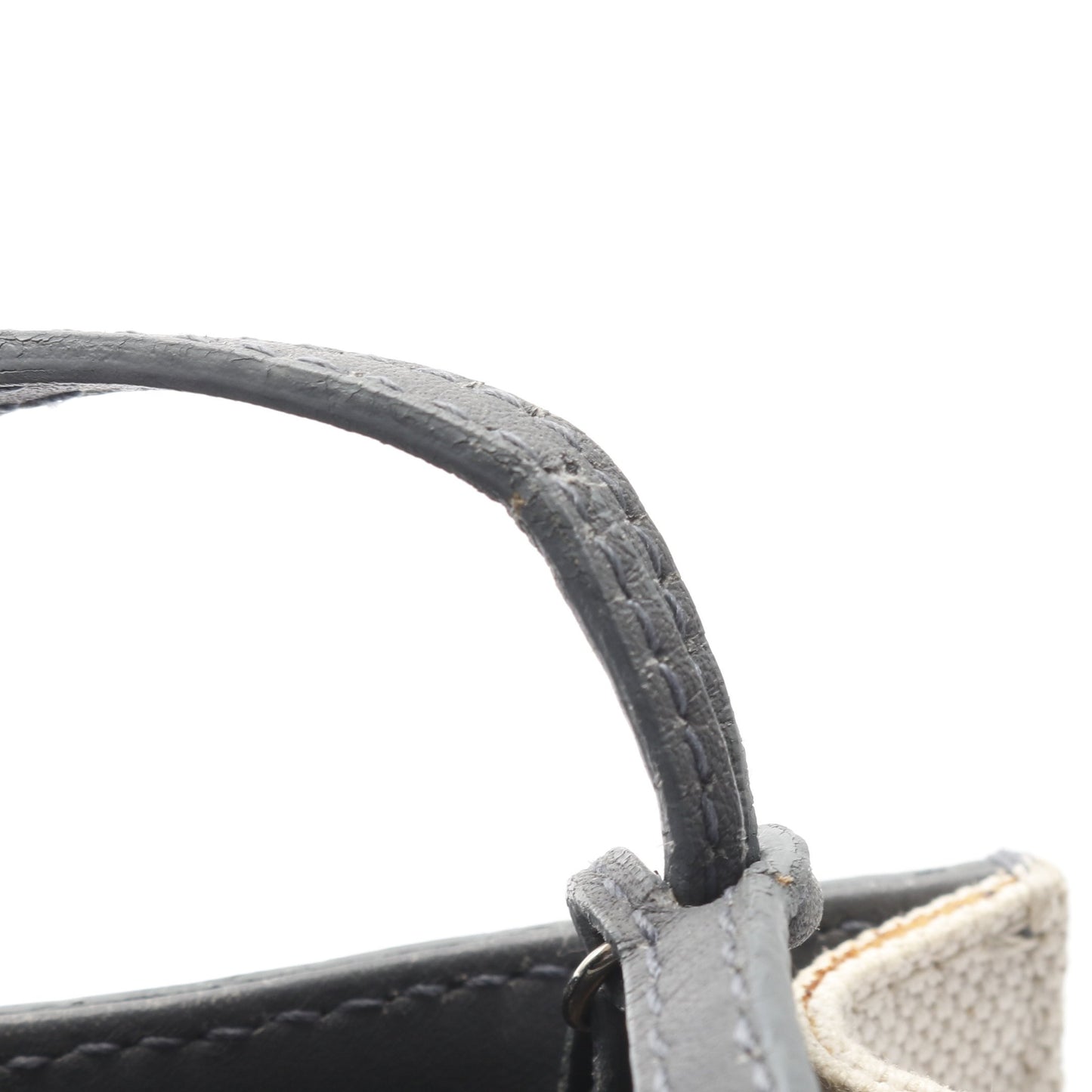 ネイビー ポシェット ショルダーバッグ キャンバス レザー アイボリー グレー バレンシアガ バッグ BALENCIAGA