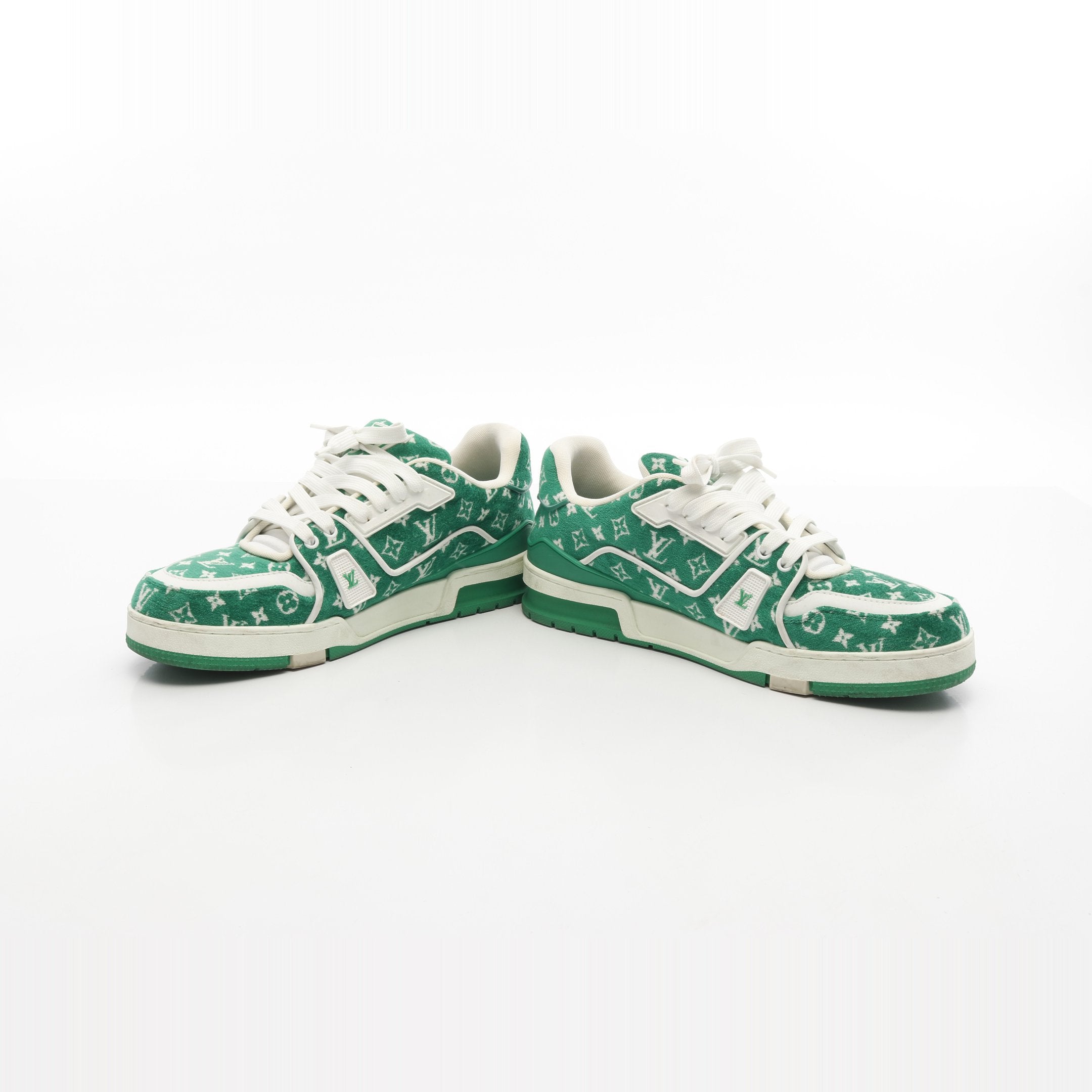 LVトレイナーライン モノグラム テキスタイル スニーカー ファブリック