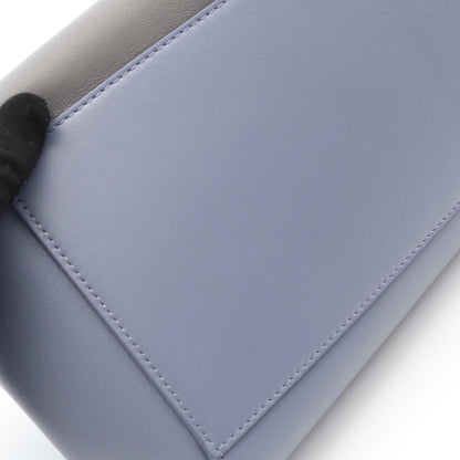 LOEWE × ハウルの動く城 ハンモックナゲット ハンドバッグ レザー ブルーグレー 2WAY ロエベ バッグ LOEWE