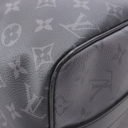 キーポル バンドリエール35 モノグラムエクリプス ハンドバッグ PVC レザー ブラック 2WAY ルイヴィトン バッグ LOUIS VUITTON
