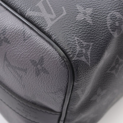 キーポル バンドリエール35 モノグラムエクリプス ハンドバッグ PVC レザー ブラック 2WAY ルイヴィトン バッグ LOUIS VUITTON
