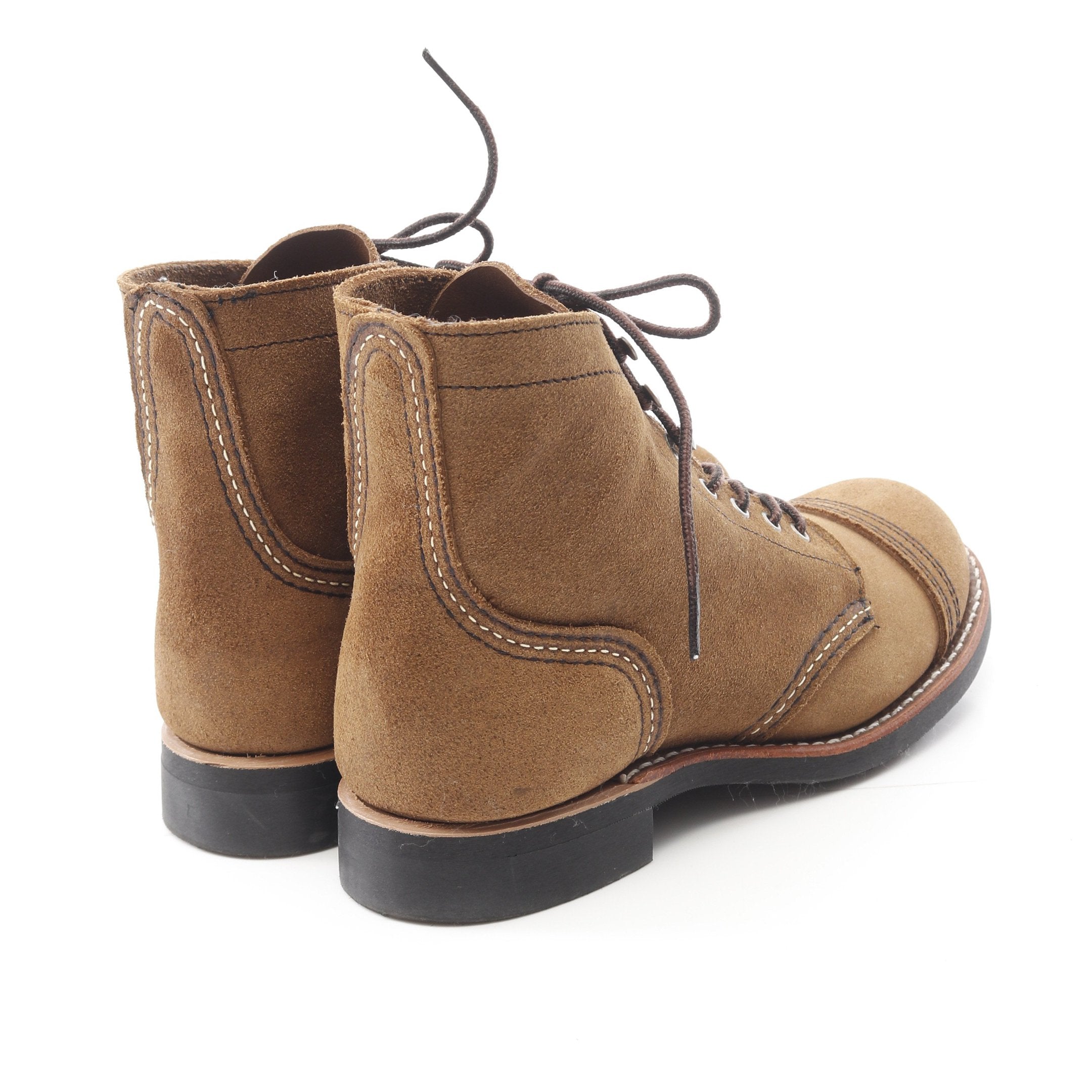 RedWingアイアンレンジャースエードブラウン