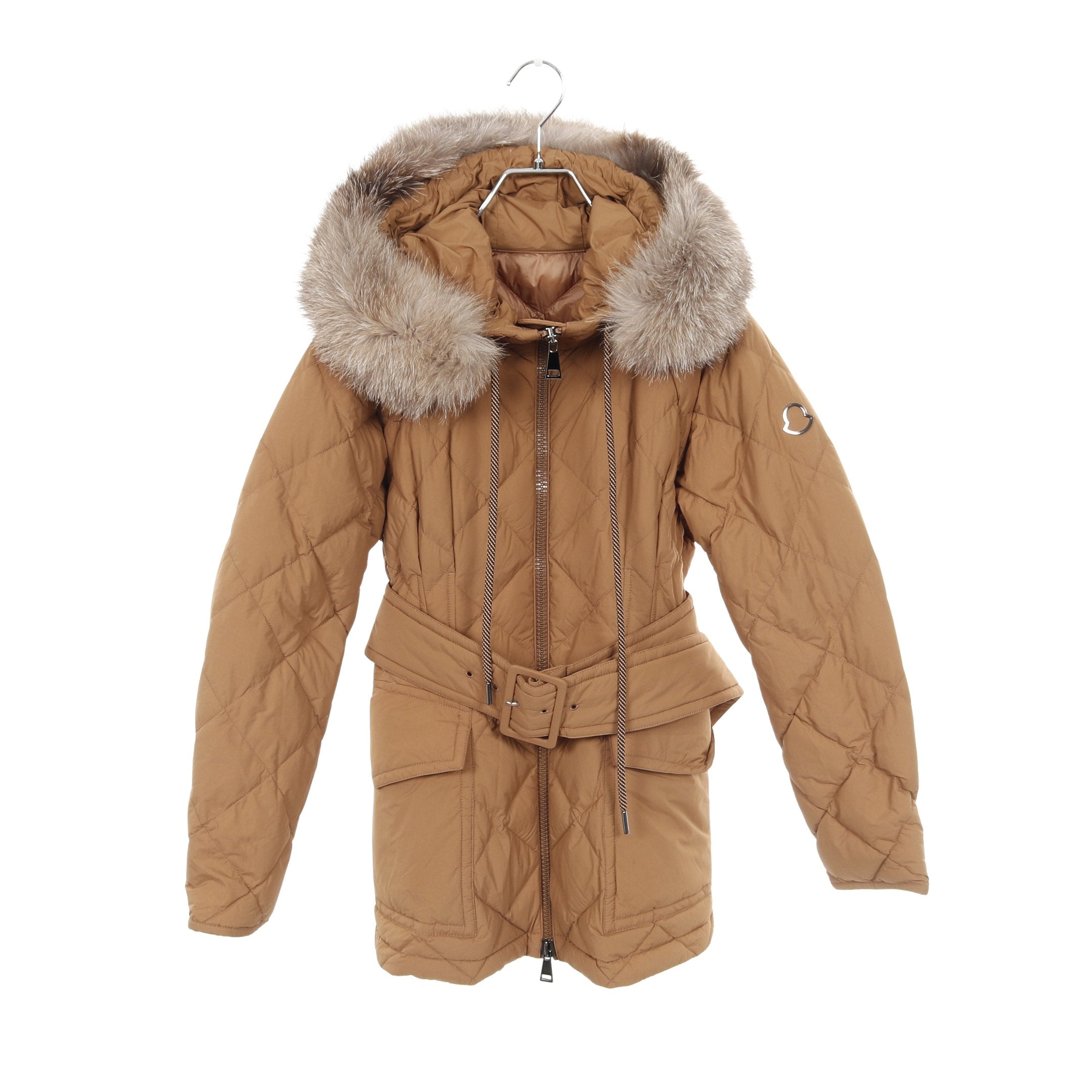 MONCLER ベージュ フード付きジャケット モンクレール MONCLER ブルゾン ベージュ レディース MONCLER 1A00087