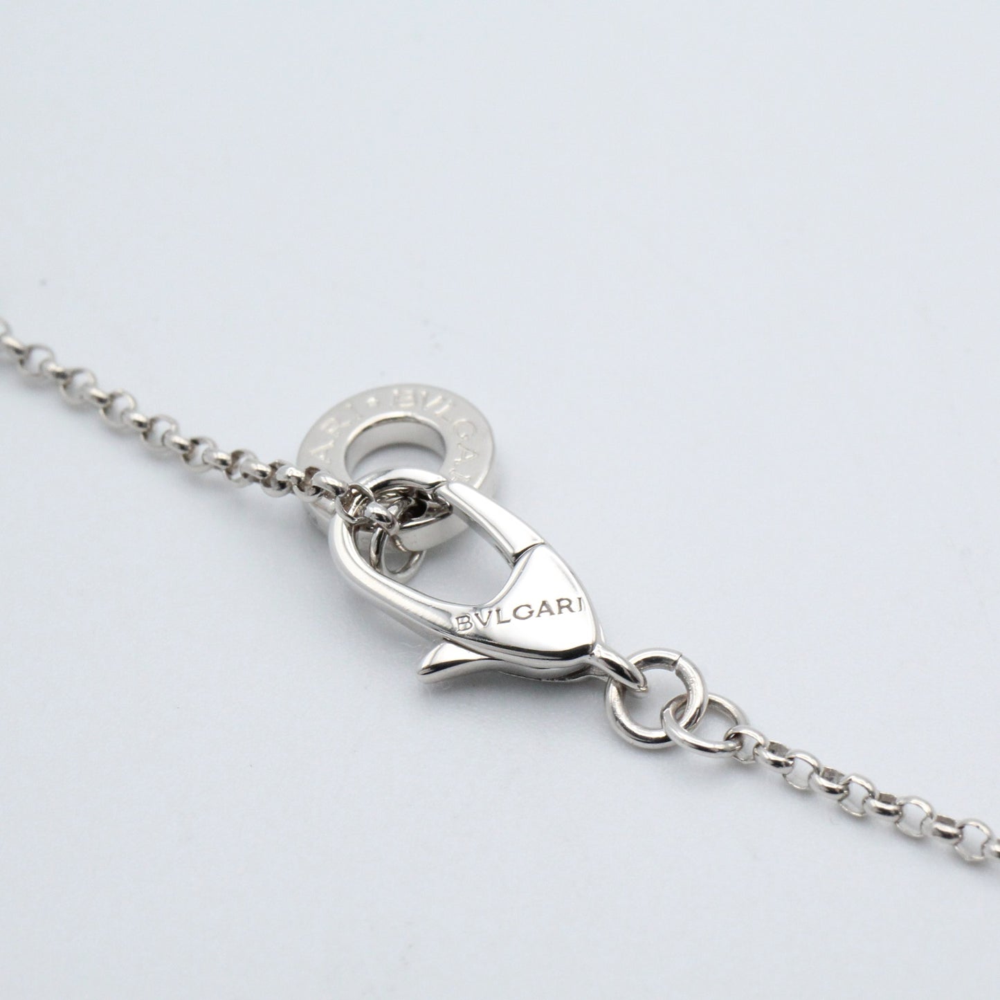 B-zero1 ネックレス ダイヤ ネックレス K18WG（ホワイトゴールド） ダイヤモンド クリア ブルガリ アクセサリー BVLGARI