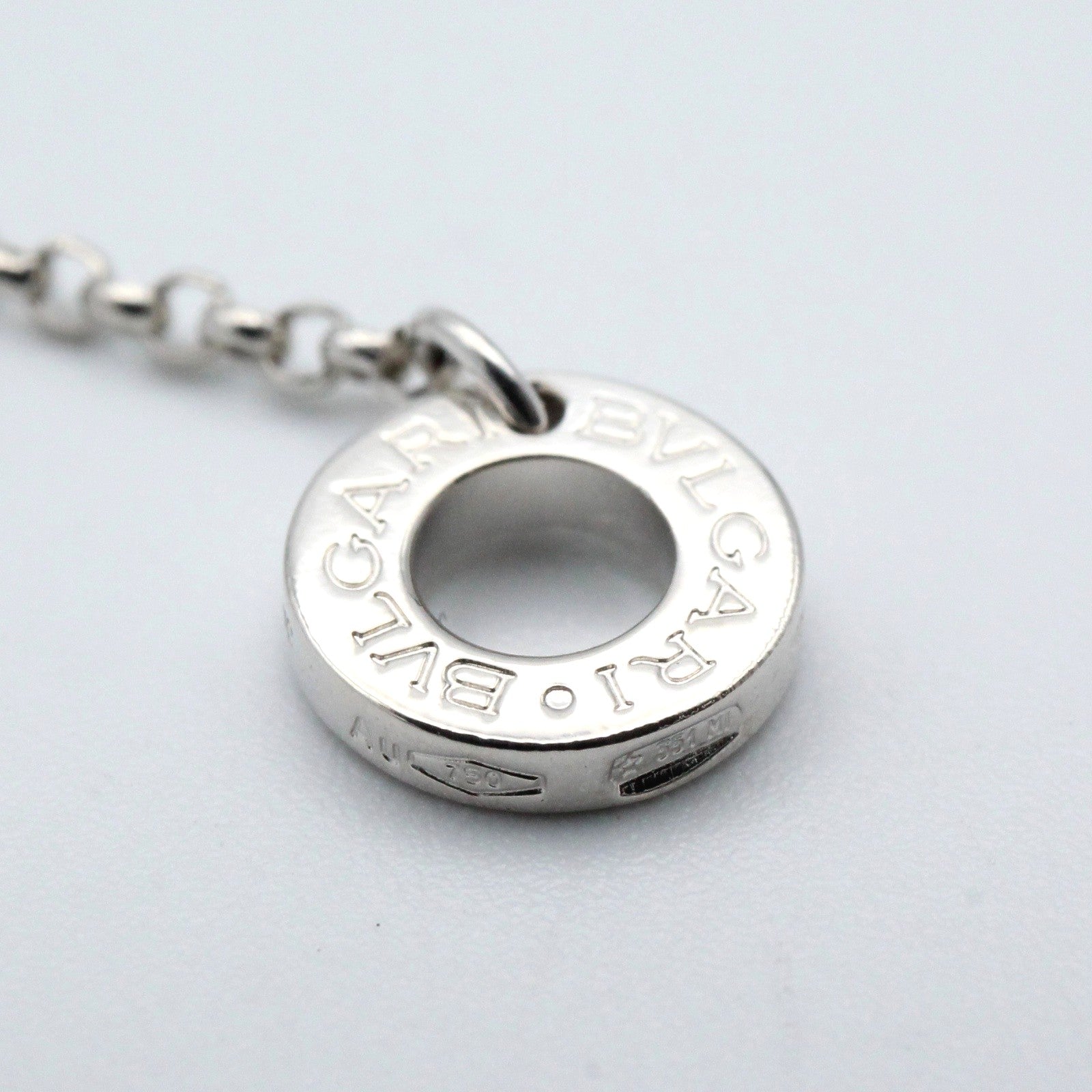 B-zero1 ネックレス ダイヤ ネックレス K18WG（ホワイトゴールド） ダイヤモンド クリア ブルガリ アクセサリー BVLGARI
