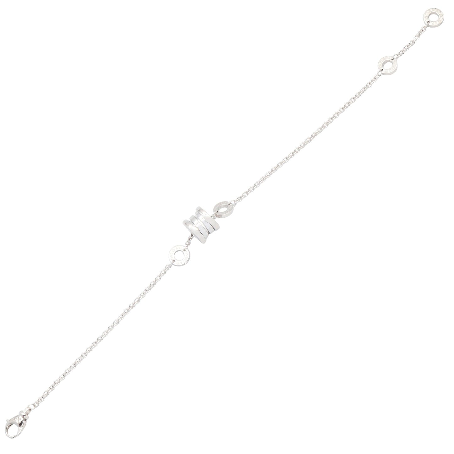 B-zero1 エレメント ブレスレット ブレスレット K18WG（ホワイトゴールド） シルバー ブルガリ アクセサリー BVLGARI