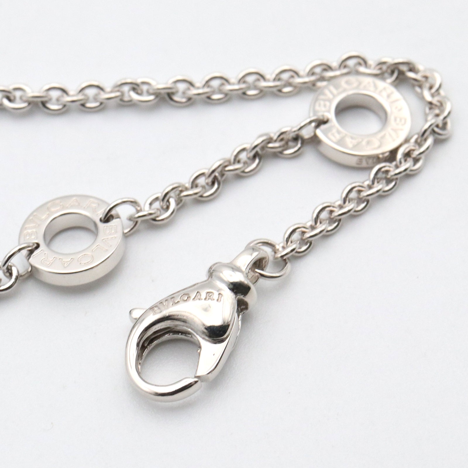 B-zero1 エレメント ブレスレット ブレスレット K18WG（ホワイトゴールド） シルバー ブルガリ アクセサリー BVLGARI