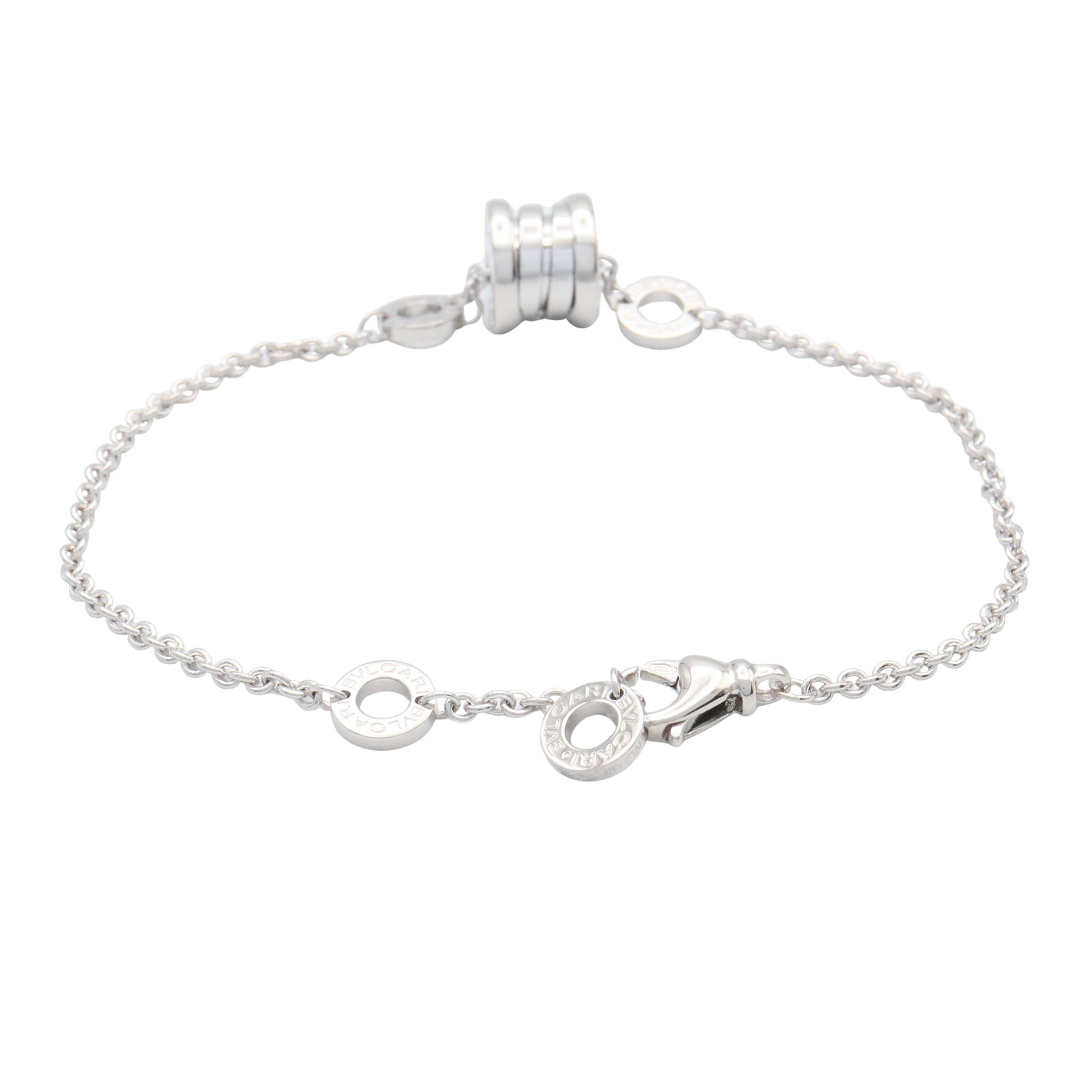 B-zero1 エレメント ブレスレット ブレスレット K18WG（ホワイトゴールド） シルバー ブルガリ アクセサリー BVLGARI