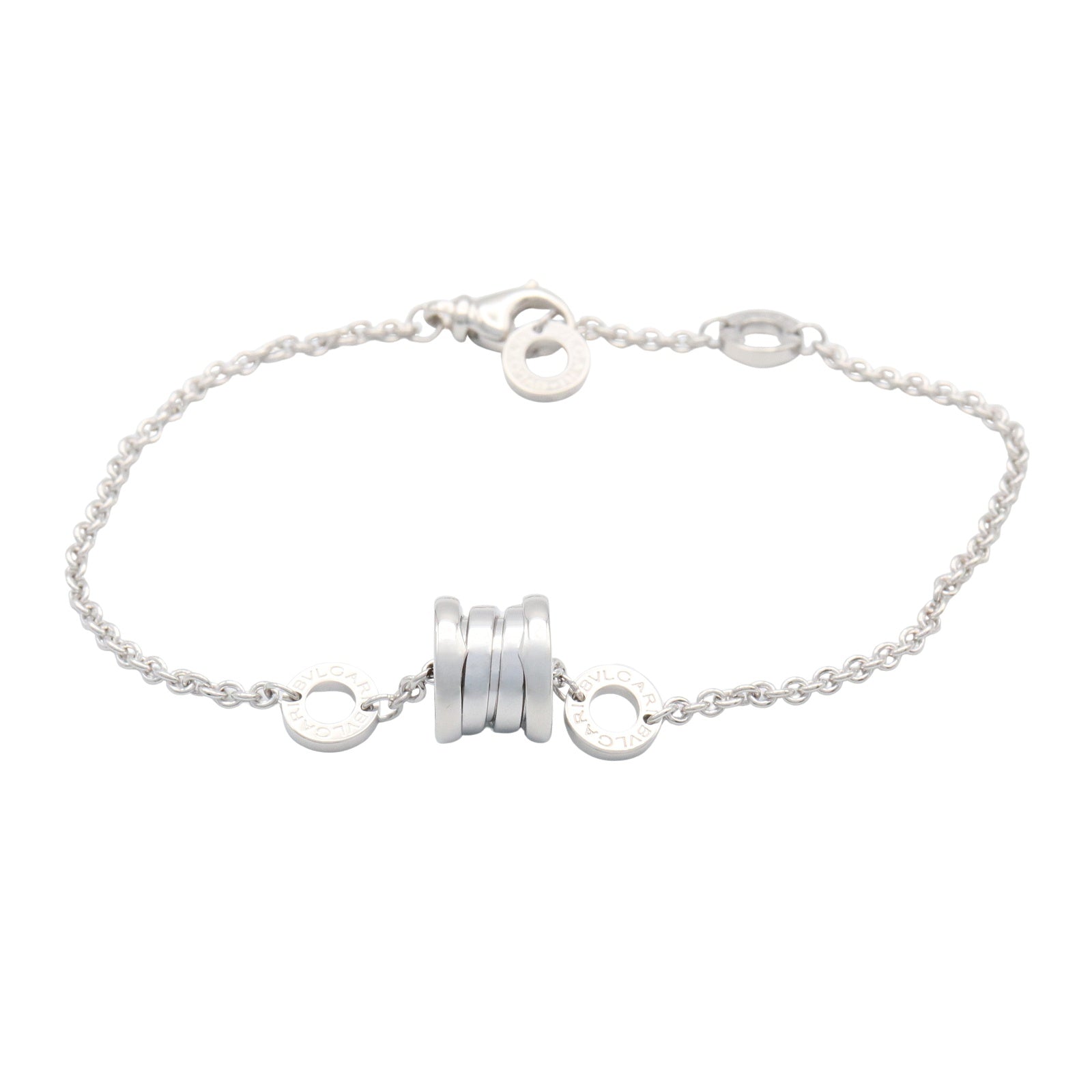 B-zero1 エレメント ブレスレット ブレスレット K18WG（ホワイトゴールド） シルバー ブルガリ アクセサリー BVLGARI