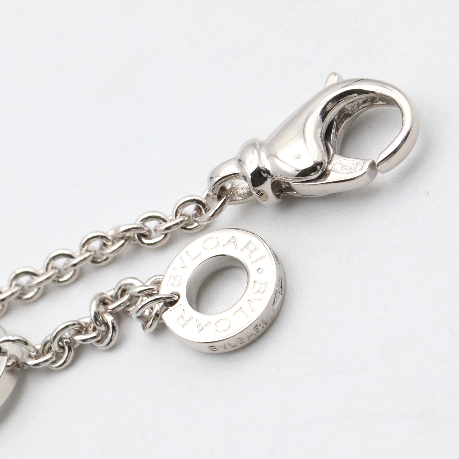 B-zero1 エレメント ブレスレット ブレスレット K18WG（ホワイトゴールド） シルバー ブルガリ アクセサリー BVLGARI