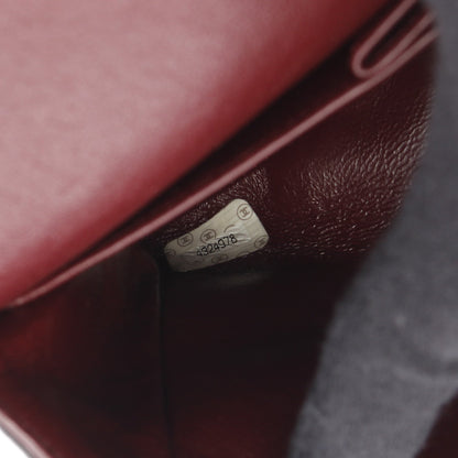 マトラッセ Wフラップ Wチェーンショルダーバッグ ラムスキン ブラック ゴールド金具 シャネル バッグ CHANEL