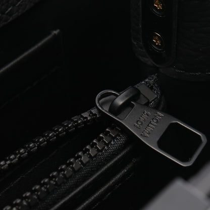 カプシーヌEW MINI ハンドバッグ レザー ブラック 2WAY ルイヴィトン バッグ LOUIS VUITTON