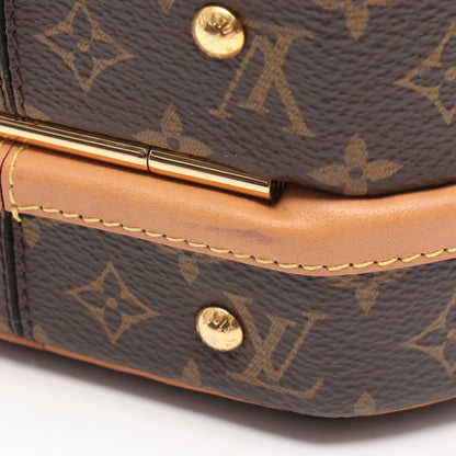 プティット ボワット シャポー モノグラム ハンドバッグ PVC レザー ブラウン 2WAY ルイヴィトン バッグ LOUIS VUITTON