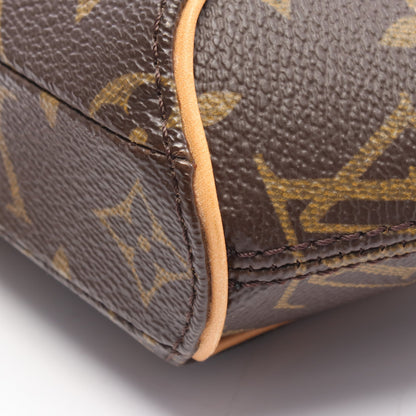 ミニ エリプス モノグラム ポーチ PVC レザー ブラウン ルイヴィトン 財布・小物 LOUIS VUITTON