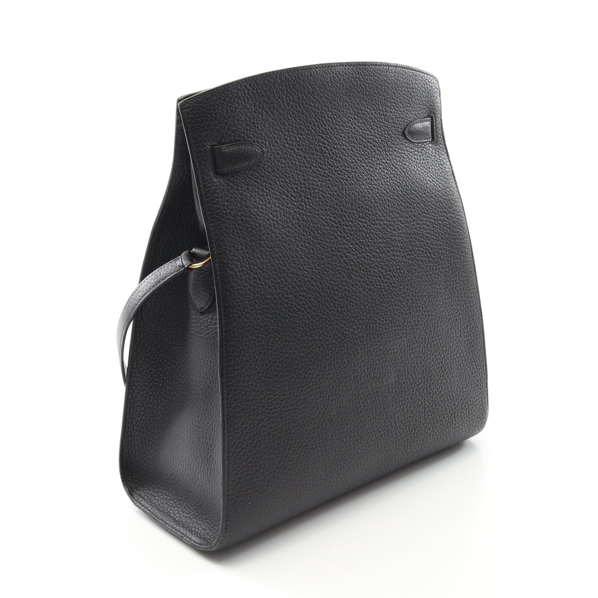 ケリースポーツGM ショルダーバッグ アルデンヌ ブラック ゴールド金具 ○W刻印 エルメス バッグ HERMES