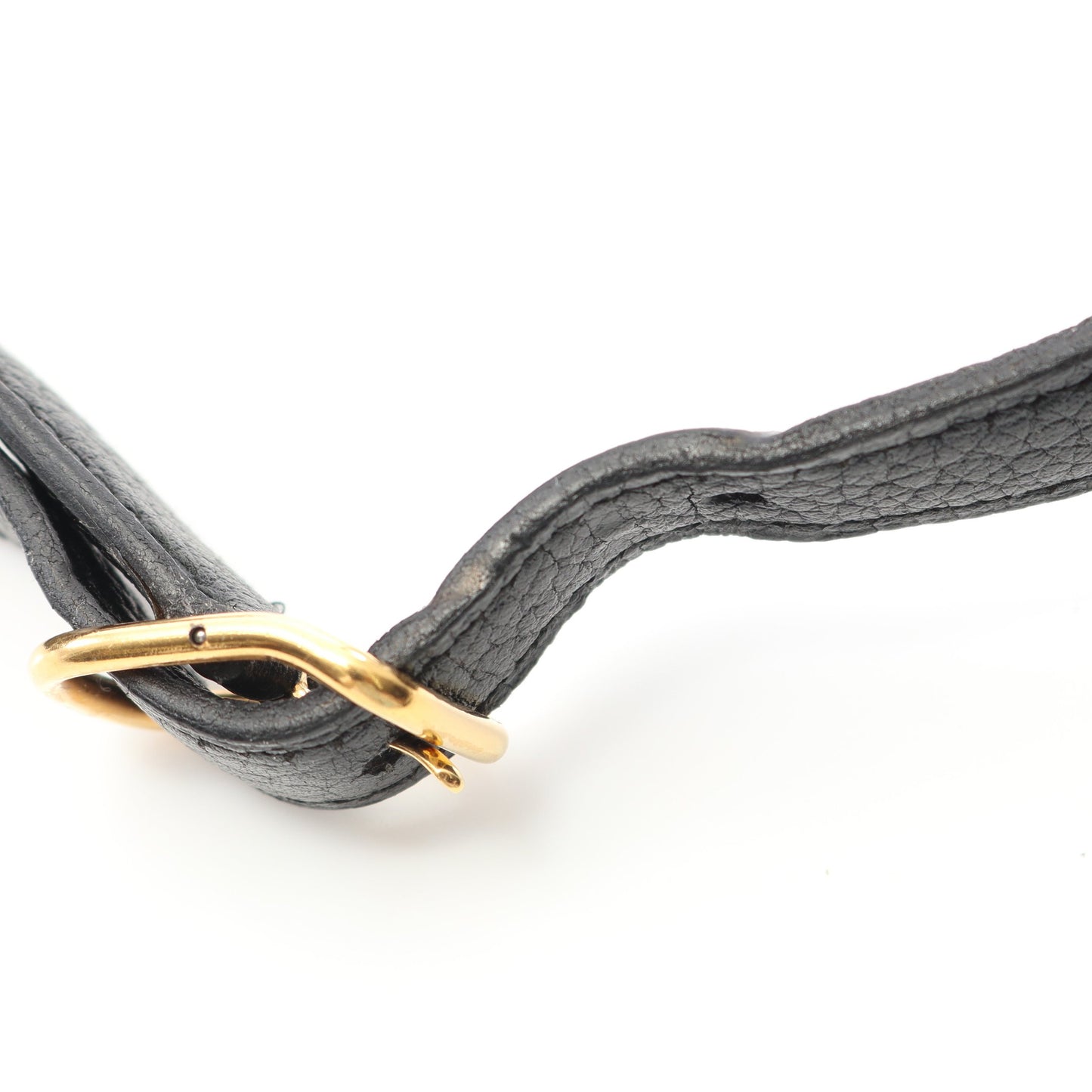 ケリースポーツGM ショルダーバッグ アルデンヌ ブラック ゴールド金具 ○W刻印 エルメス バッグ HERMES