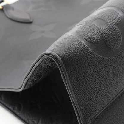 オンザゴーGM モノグラムアンプラント ノワール ショルダーバッグ トートバッグ レザー ブラック 2WAY ルイヴィトン バッグ LOUIS VUITTON