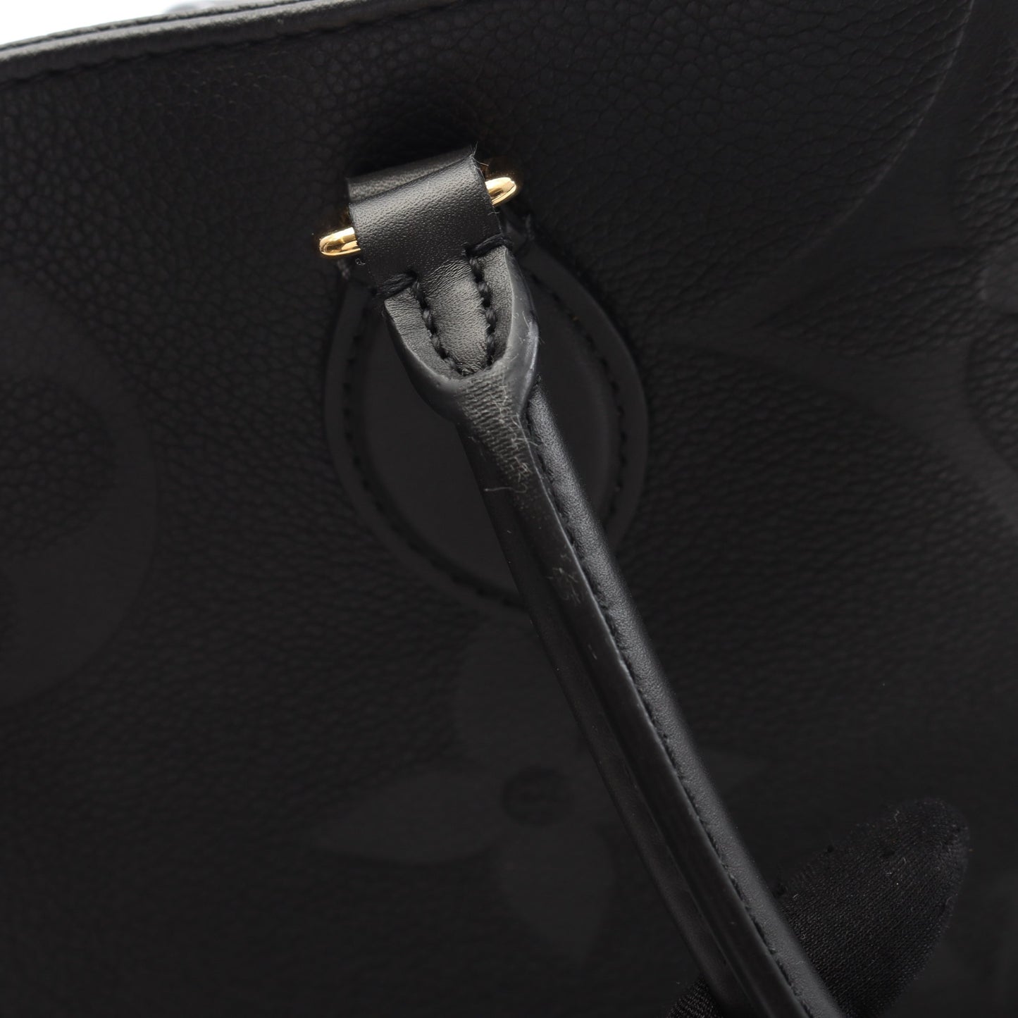 オンザゴーGM モノグラムアンプラント ノワール ショルダーバッグ トートバッグ レザー ブラック 2WAY ルイヴィトン バッグ LOUIS VUITTON