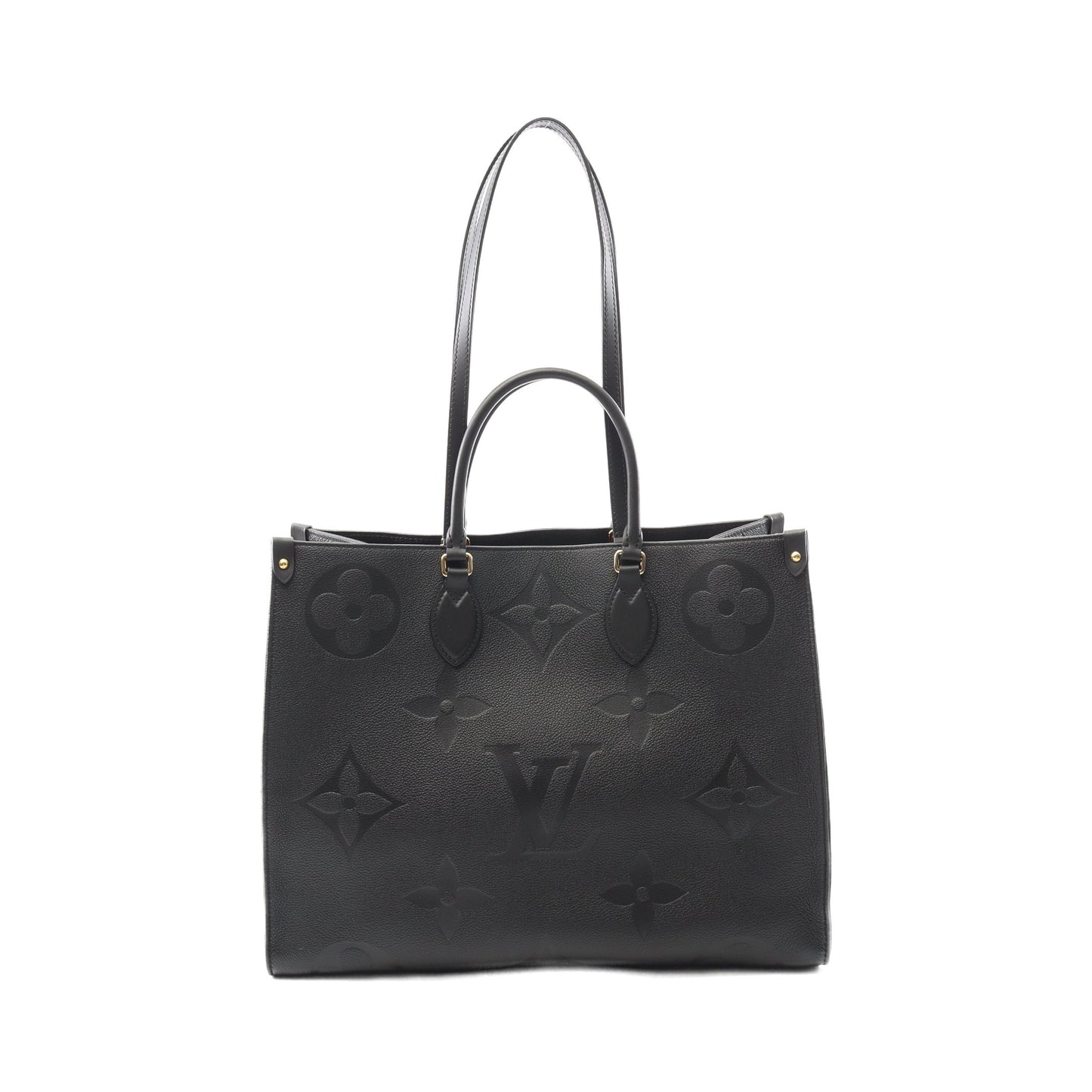 オンザゴーGM モノグラムアンプラント ノワール ショルダーバッグ トートバッグ レザー ブラック 2WAY ルイヴィトン バッグ LOUIS VUITTON
