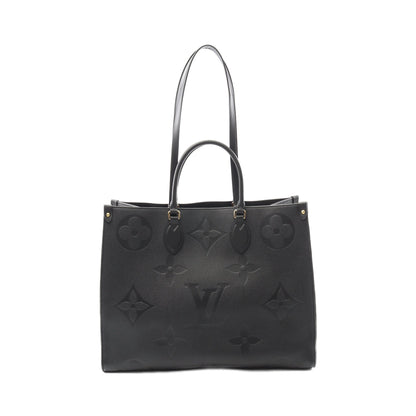 オンザゴーGM モノグラムアンプラント ノワール ショルダーバッグ トートバッグ レザー ブラック 2WAY ルイヴィトン バッグ LOUIS VUITTON