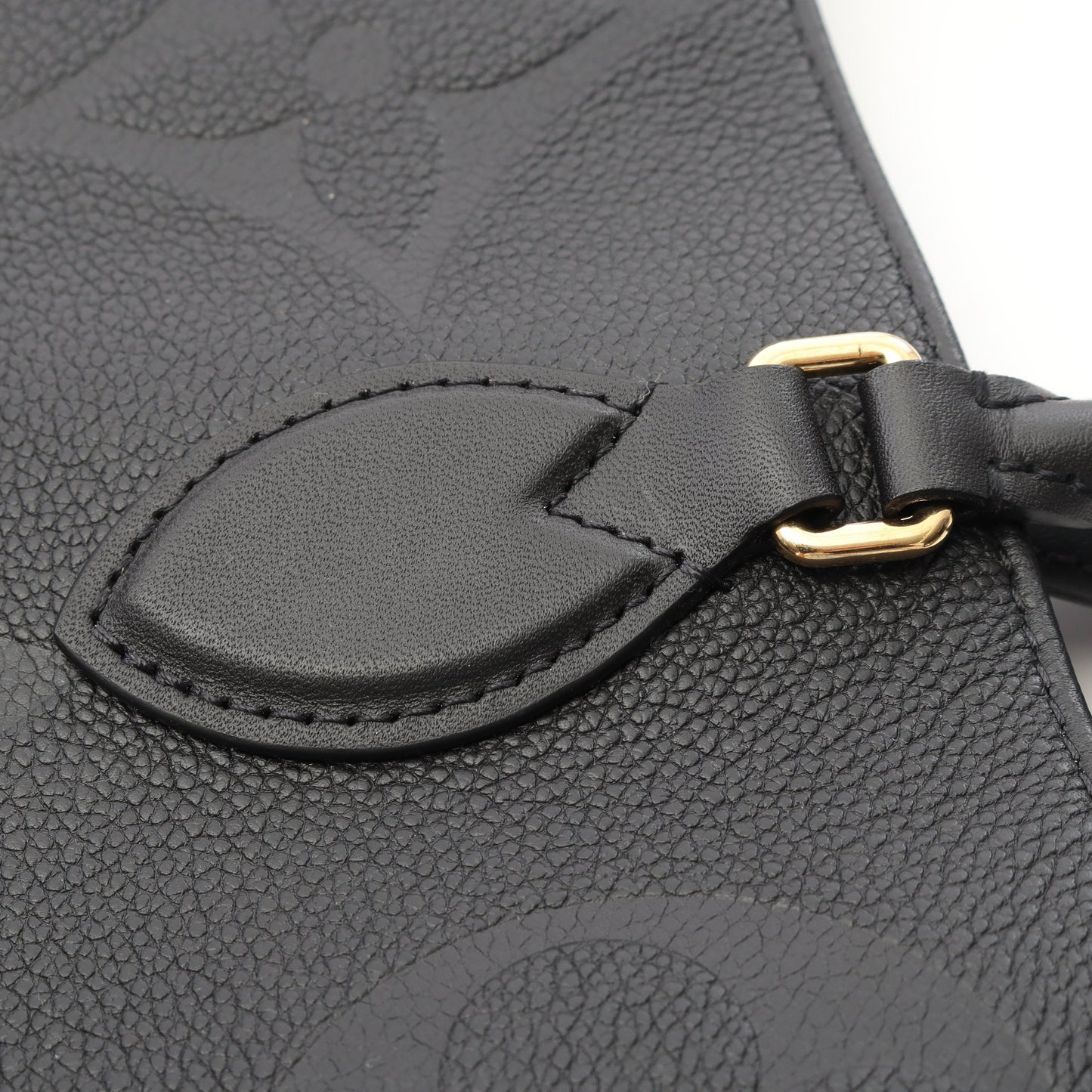 オンザゴーGM モノグラムアンプラント ノワール ショルダーバッグ トートバッグ レザー ブラック 2WAY ルイヴィトン バッグ LOUIS VUITTON