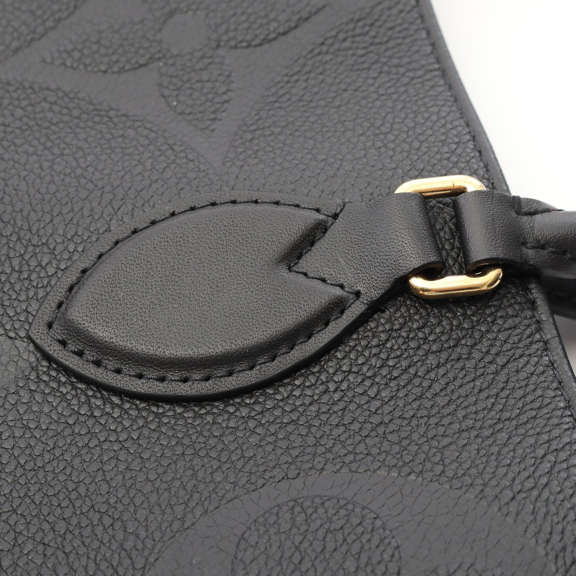 オンザゴーGM モノグラムアンプラント ノワール ショルダーバッグ トートバッグ レザー ブラック 2WAY ルイヴィトン バッグ LOUIS VUITTON