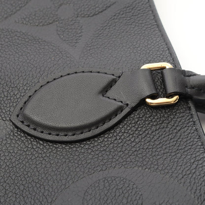 オンザゴーGM モノグラムアンプラント ノワール ショルダーバッグ トートバッグ レザー ブラック 2WAY ルイヴィトン バッグ LOUIS VUITTON