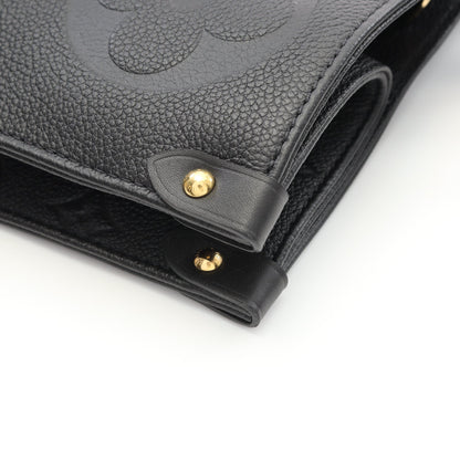 オンザゴーGM モノグラムアンプラント ノワール ショルダーバッグ トートバッグ レザー ブラック 2WAY ルイヴィトン バッグ LOUIS VUITTON