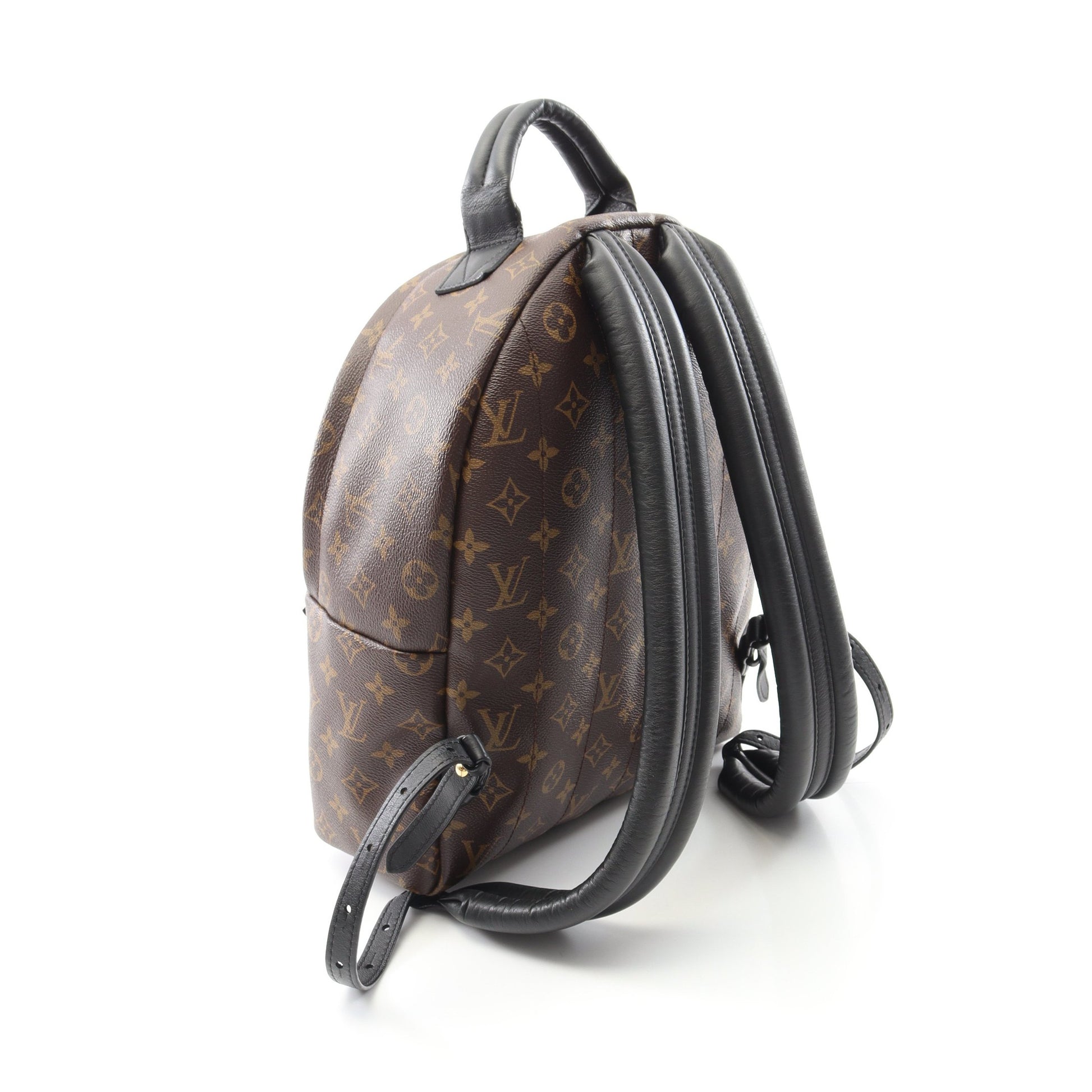 パームスプリングス バックパックMM モノグラム リュックサック PVC レザー ブラウン ルイヴィトン バッグ LOUIS VUITTON