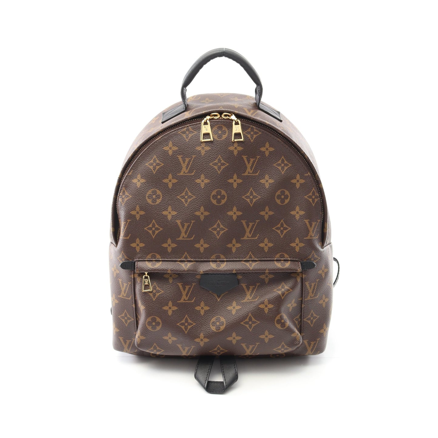 パームスプリングス バックパックMM モノグラム リュックサック PVC レザー ブラウン ルイヴィトン バッグ LOUIS VUITTON