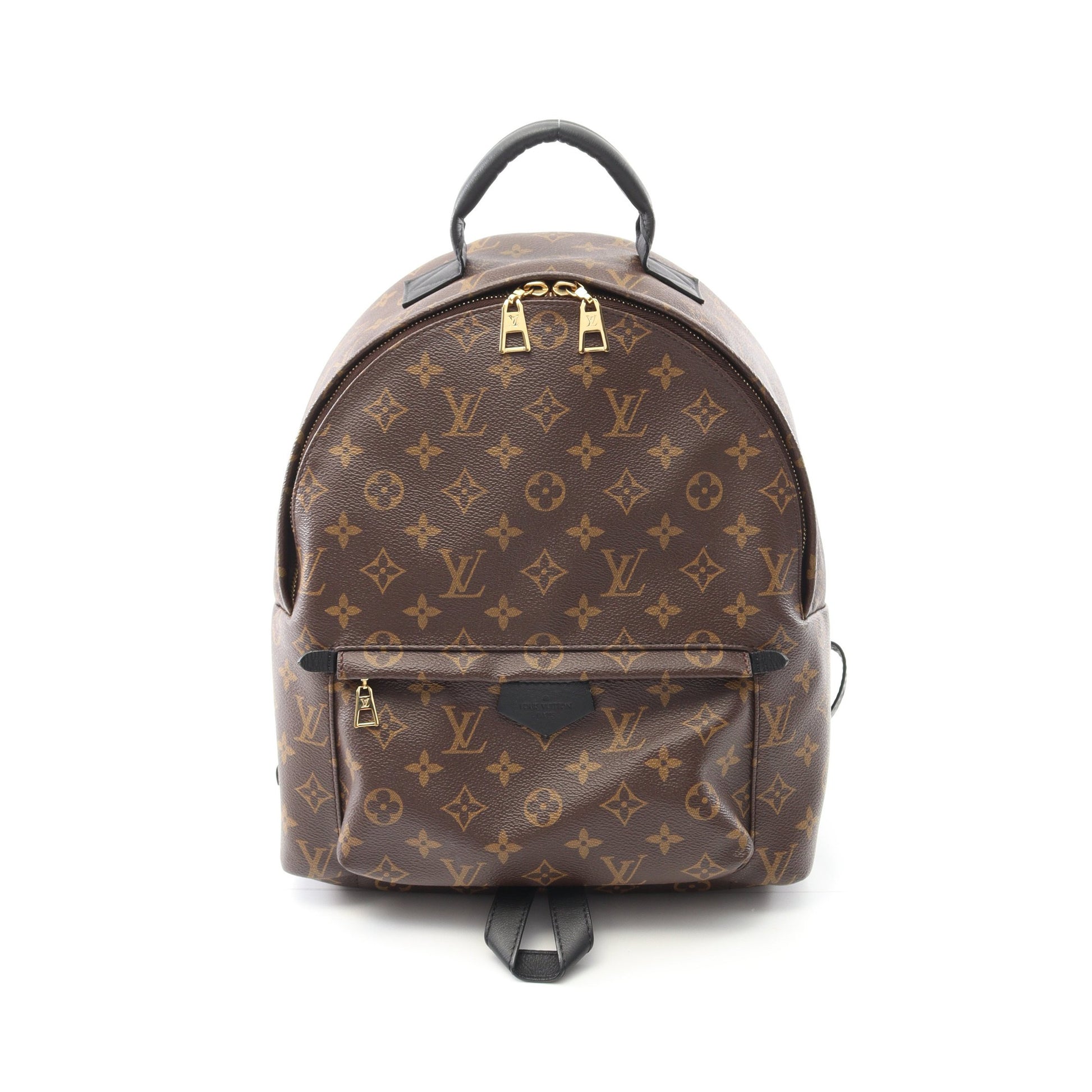 パームスプリングス バックパックMM モノグラム リュックサック PVC レザー ブラウン ルイヴィトン バッグ LOUIS VUITTON