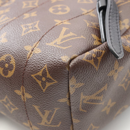 パームスプリングス バックパックMM モノグラム リュックサック PVC レザー ブラウン ルイヴィトン バッグ LOUIS VUITTON
