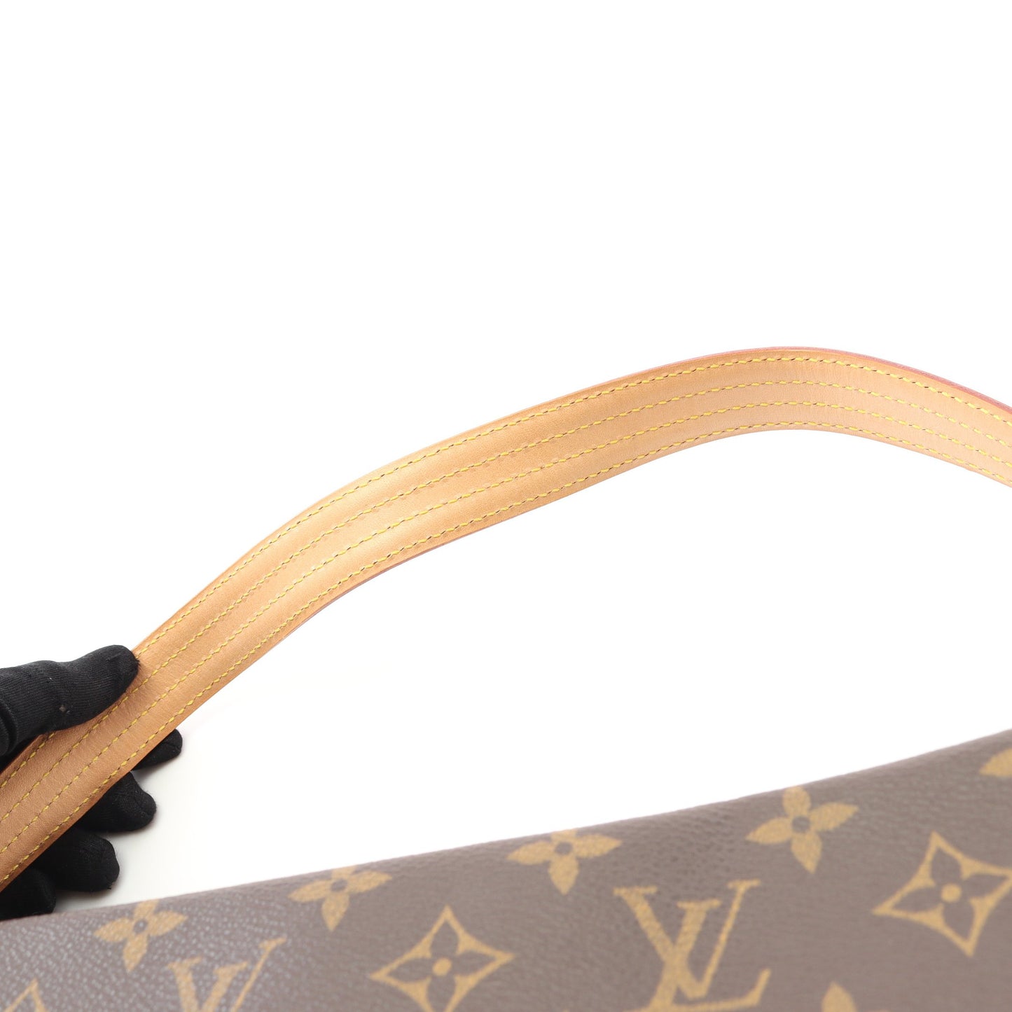 ヴィバシテMM モノグラム ショルダーバッグ PVC レザー ブラウン ルイヴィトン バッグ LOUIS VUITTON